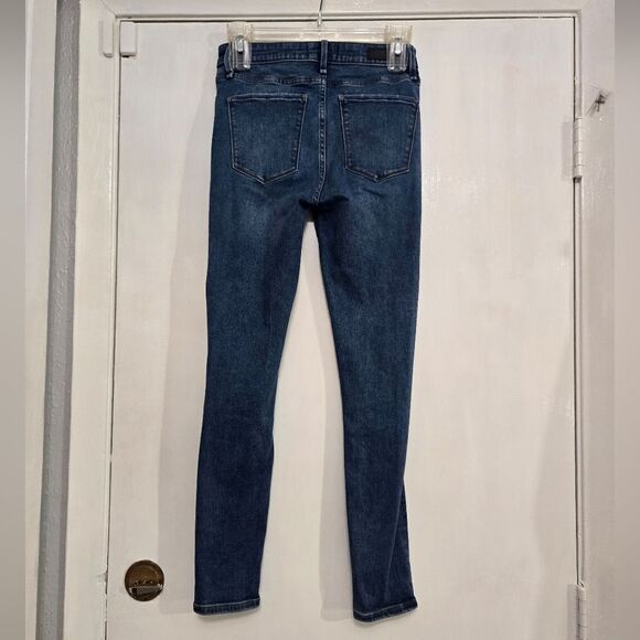 Abercrombie and Fitch simone high rise super skinny jeans size 25 distressed - Picture 3 of 12